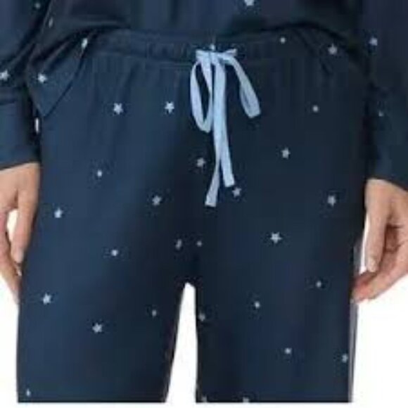 PJ Salvage Stars 2 Piece Pajama Set Size Medium - Picture 3 of 6